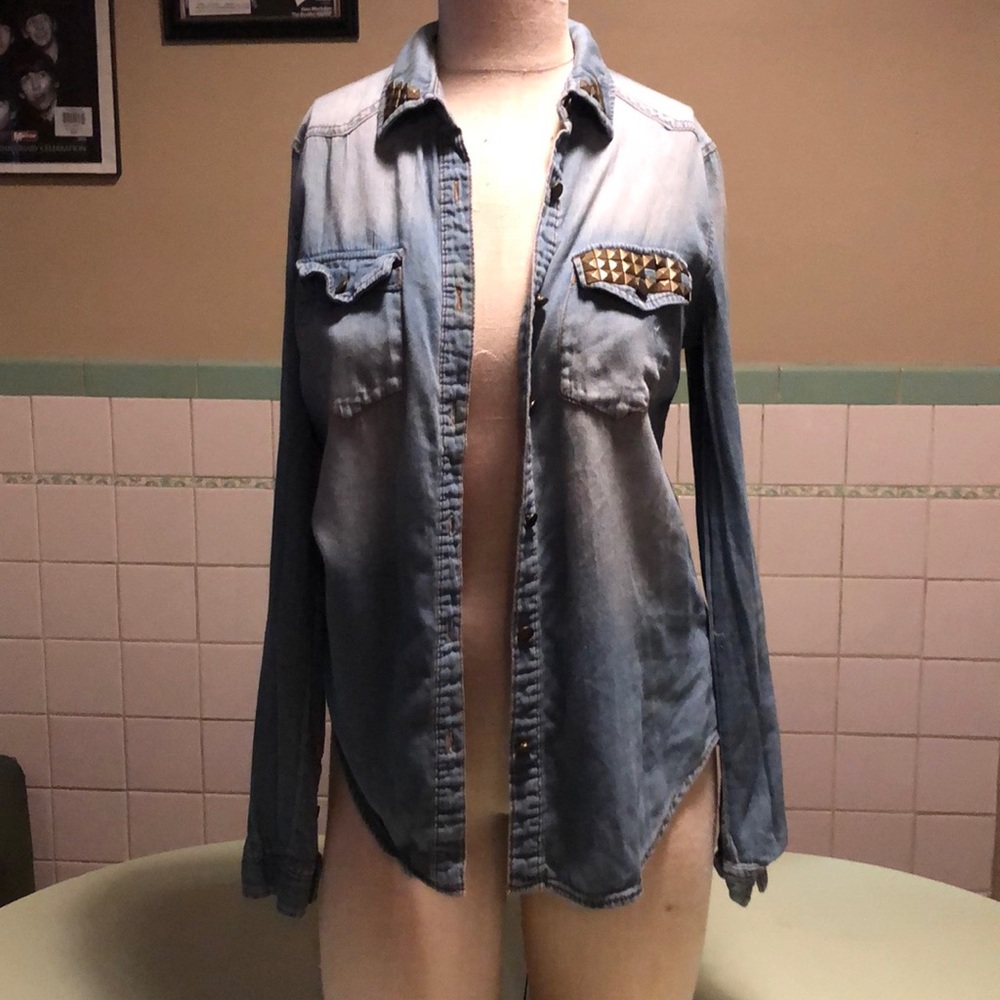 Forever 21 denim shirt